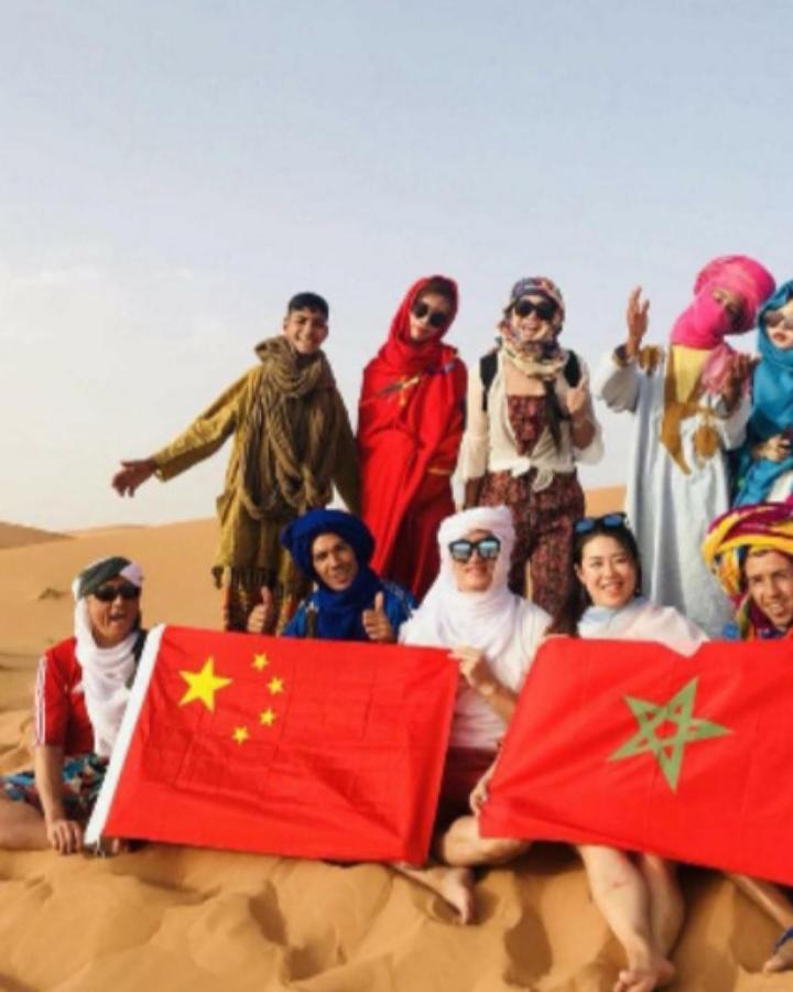 Sunset Desert Camp 호텔 메르주가 외부 사진